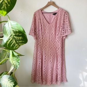 Lane Bryant | Lace Fit & Flare Dress